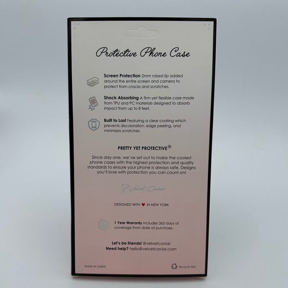 Velvet Caviar iPhone 11 Pro Case Grey Stardust NIB - Picture 8 of 9